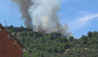 Extinguidos los incendios que se han producido en las localidades de Jirueque, Mohernand y Sacedón