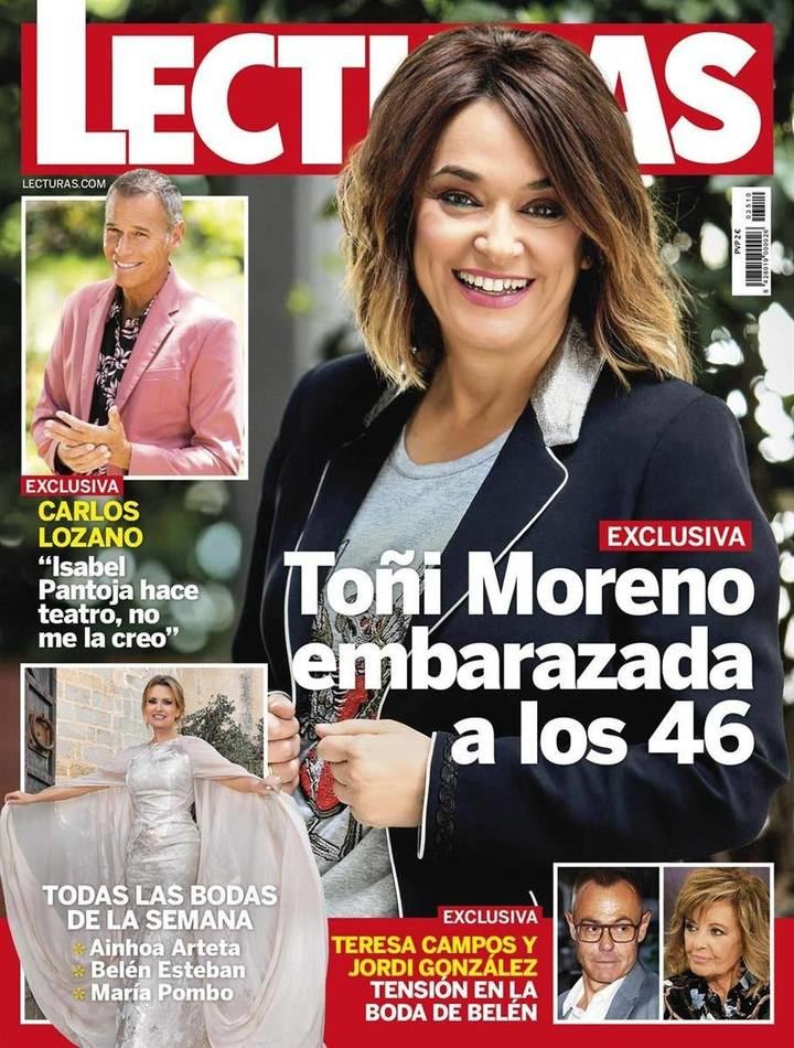 LECTURAS María Teresa Campos desprecia a Jordi González en la boda de Belén Esteban