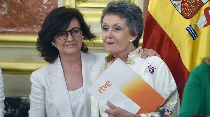 La comisaria política del socialista Pedro Sánchez en RTVE Rosa María Mateo registra en el mes de junio mínimo histórico de audiencia