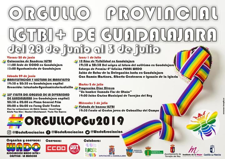 El Orgullo LGTBI en Guadalajara celebra su décimo aninversario en la provincia