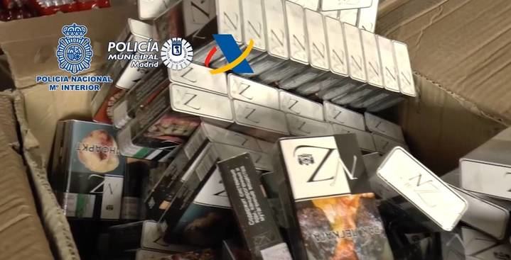 Varios detenidos en Azuqueca por contrabando de tabaco y blanqueo de capitales