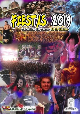 Más de 60 actos en el Programa de las Fiestas 2019 de Cabanillas del Campo, del 23 al 28 de julio