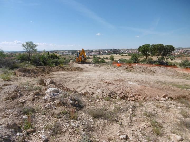 Comienzan los trabajos para la construcción de un nuevo depósito de agua potable de 1.600 metros cúbicos en Mondejar