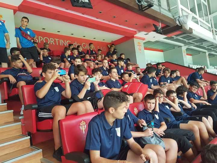 El Sporting Cabanillas se lleva a sus chavales hasta Asturias