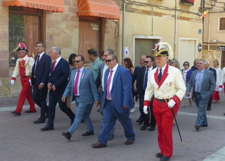 Primera visita institucional de José Luis Vega a Molina de Aragón