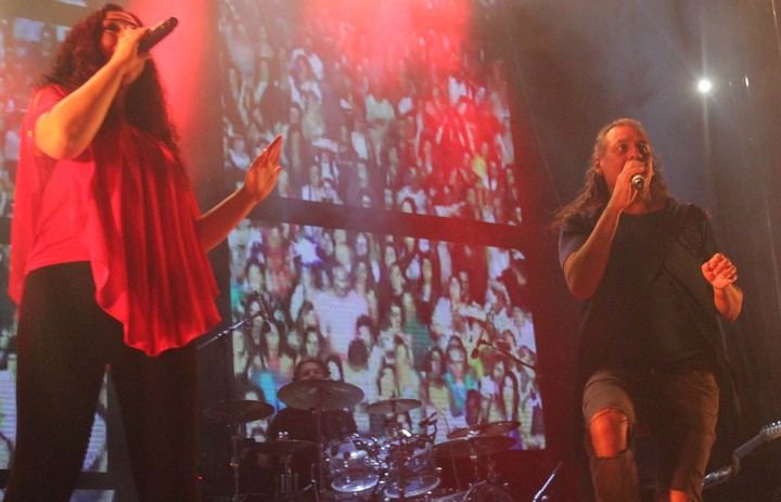 Apoteosis de Camela en las Fiestas de Cabanillas