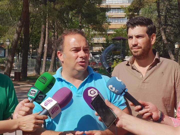 Carnicero afirma que si la obra de la Concordia siguiera bajo la tutela del gobierno del PP el parque no estaría cerrado