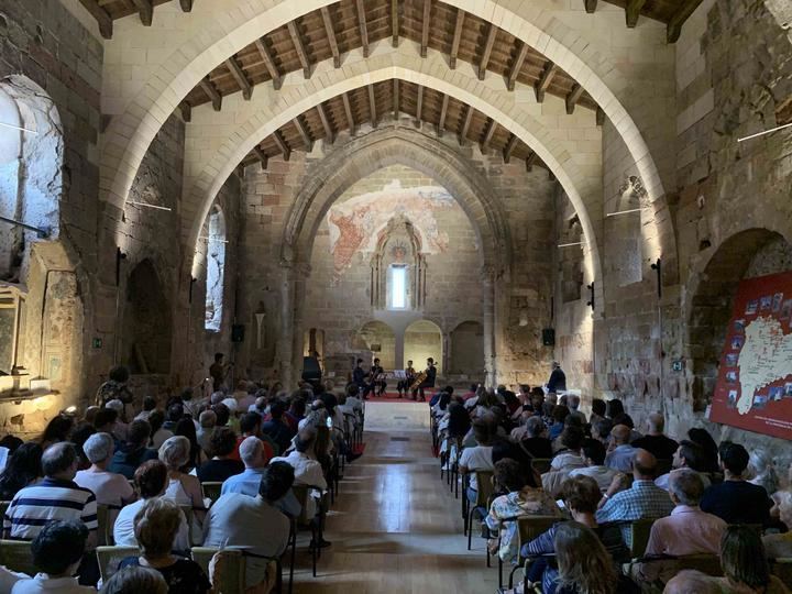 La AAISS presenta en Sigüenza las obras ejecutadas con el programa 1,5 % cultural
