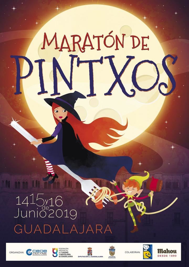 Del 14 al 16 de junio, Maratón de Pinchos por las calles de Guadalajara