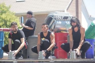 Toom Pack en Cabanillas : Didáctica de la percusión reciclada