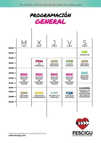 FESCIGU 2019: Una programación con cinco días repletos de cine