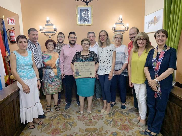 Estefanía Verdes, Mención a la Igualdad Ciudad de Sigüenza en 2019