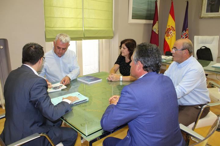 Primera reunión de trabajo entre los presidentes de la Diputación Provincial y CEOE-Cepyme Guadalajara