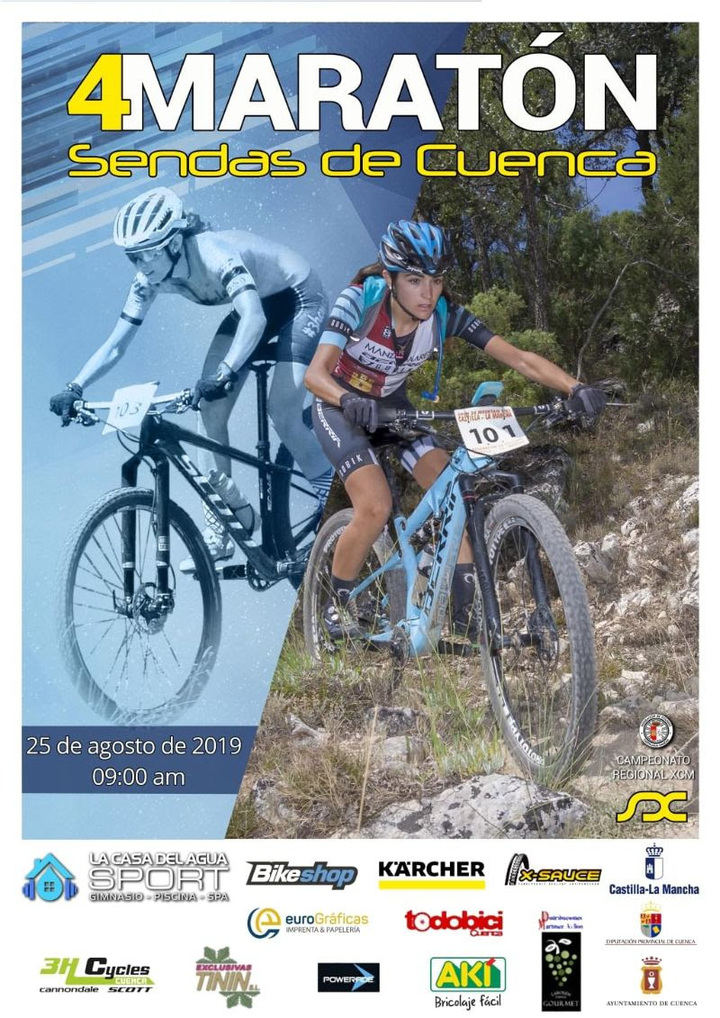 Menos de un mes para el Campeonato de Castilla-La Mancha de MTB Maratón en la IV Sendas de Cuenca