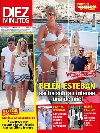 DIEZ MINUTOS Cristina Pedroche y David Muñoz sufren un contratiempo en sus vacaciones