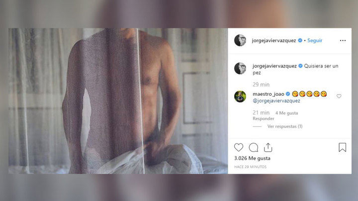 DIEZ MINUTOS Jorge Javier Vázquez presume de delgada figura e incendia las redes sociales