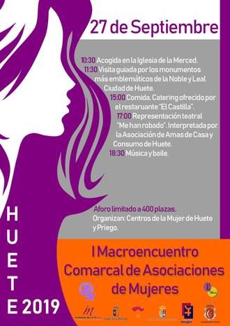 Huete acoger&#225; el I Macroencuentro Comarcal de Asociaciones de Mujeres