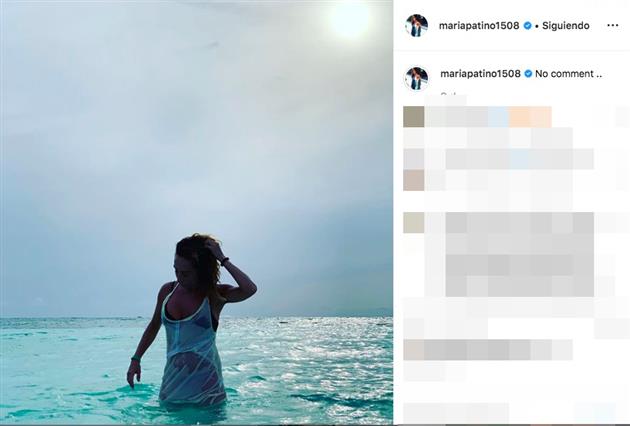 LECTURAS María Patiño responde duramente a las críticas sobre su última y polémica foto en el mar