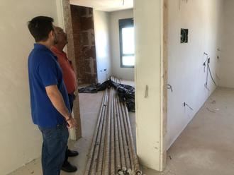 Pérez Osma comprueba el lamentable estado de la Residencia de Mayores de Beteta y exige a la Diputación y a la Junta de Comunidades que terminen su construcción