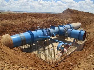 Concluyen las obras de interconexión de las conducciones 1 y 2 de Beleña con la de Alcorlo-ETAP