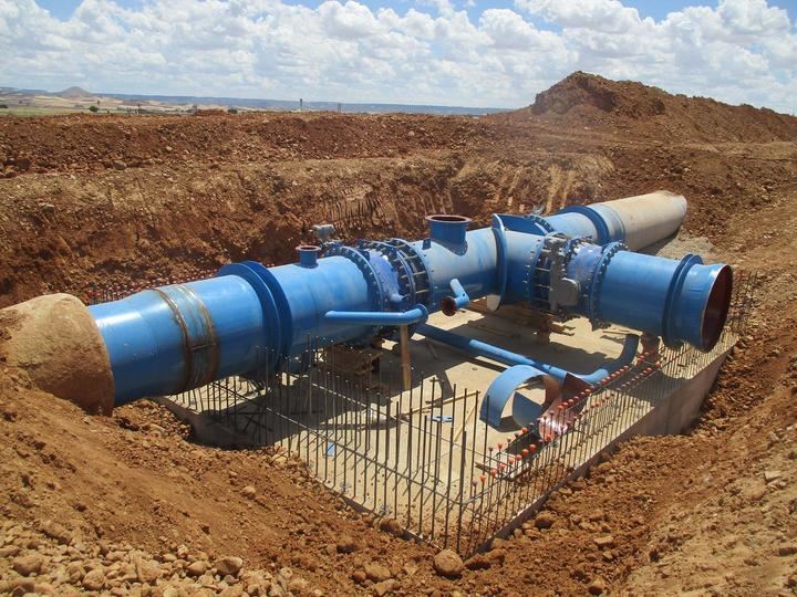 Concluyen las obras de interconexión de las conducciones 1 y 2 de Beleña con la de Alcorlo-ETAP