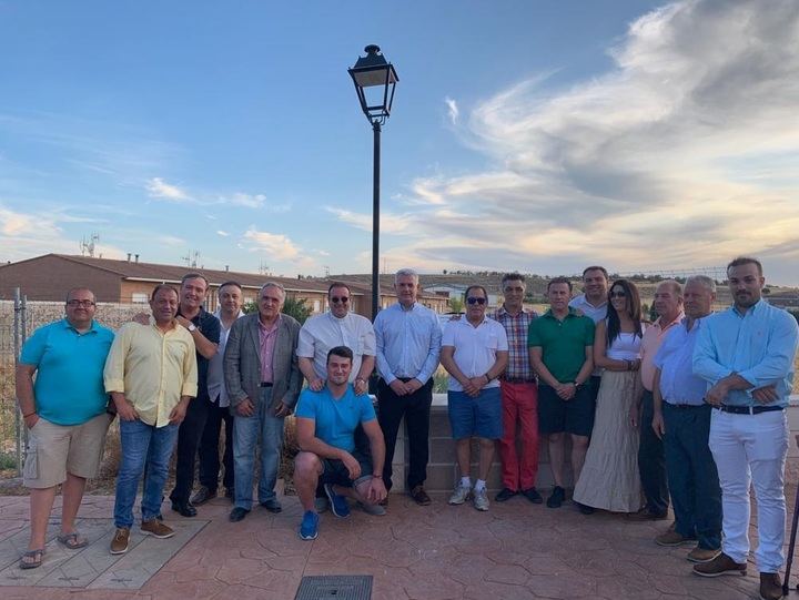 La Diputación ha invertido 23.000 euros en el acondicionamiento del paseo de entrada a Mazuecos