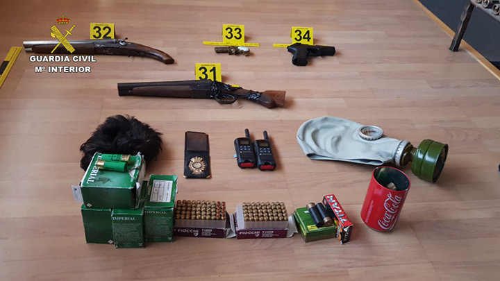 La Guardia Civil desarticula un grupo criminal con la detención de sus 11 integrantes