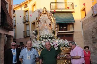 Almonacid de Zorita vivió ayer el día grande de su fiesta patronal en honor a la Virgen de la Luz