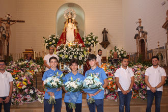 El Hogar Alcarreño en la ofrenda floral a la Virgen de la Antigua 