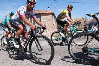 Sigüenza saludó el paso de La Vuelta