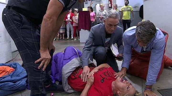 Lydia Lozano en el hospital tras un accidente en directo en 