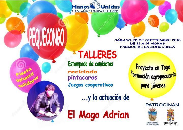 Todo listo para una nueva edición del ‘Pequecongo’ en el parque de La Concordia