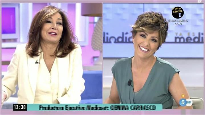 LECTURAS Ana Rosa Quintana y su curiosa reacción ante el fichaje de Rosa Benito por 'Ya es mediodía'