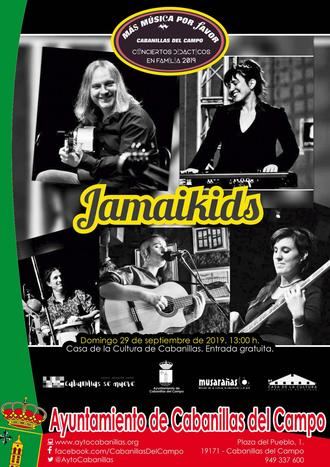 Vuelven los conciertos familiares de Más música, por favor: el 29 de septiembre, música jamaicana con JamaiKids
