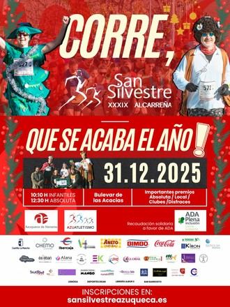 La San Silvestre Alcarreña registra más de 1.000 inscripciones para su 39 edición