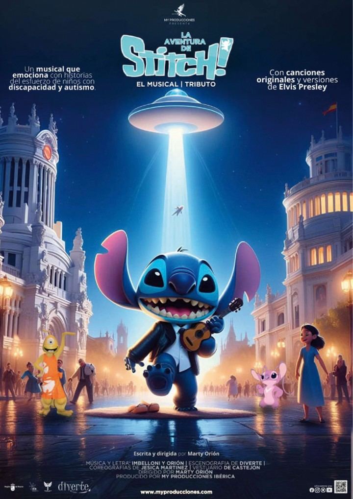 Entradas para el musical de Stitch se agotan en la Espiguita de Oro