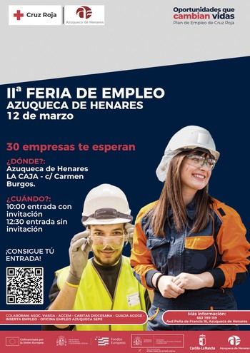 Inscripciones abiertas para la Feria de Empleo de Cruz Roja el 12 de marzo