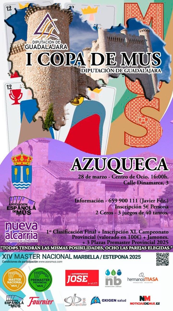 La I Copa de Mus de Guadalajara se celebra en Azuqueca el 28 de marzo