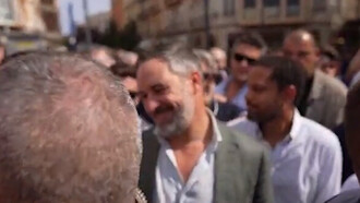 Un proetarra intenta agredir a Abascal en plena calle en Tarragona
