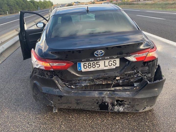 UN BUEN SUSTO : Paco Núñez sale ileso tras sufrir un accidente de tráfico en La Gineta (Albacete)