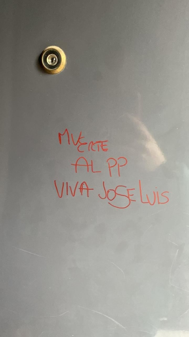 El Partido Popular condena los hechos vandálicos sufridos en la vivienda particular del concejal del PP de Mondéjar