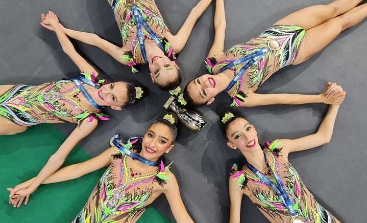 Aimara Fajardo victoriosa en el Campeonato de España de Conjuntos de Gimnasia Rítmica
