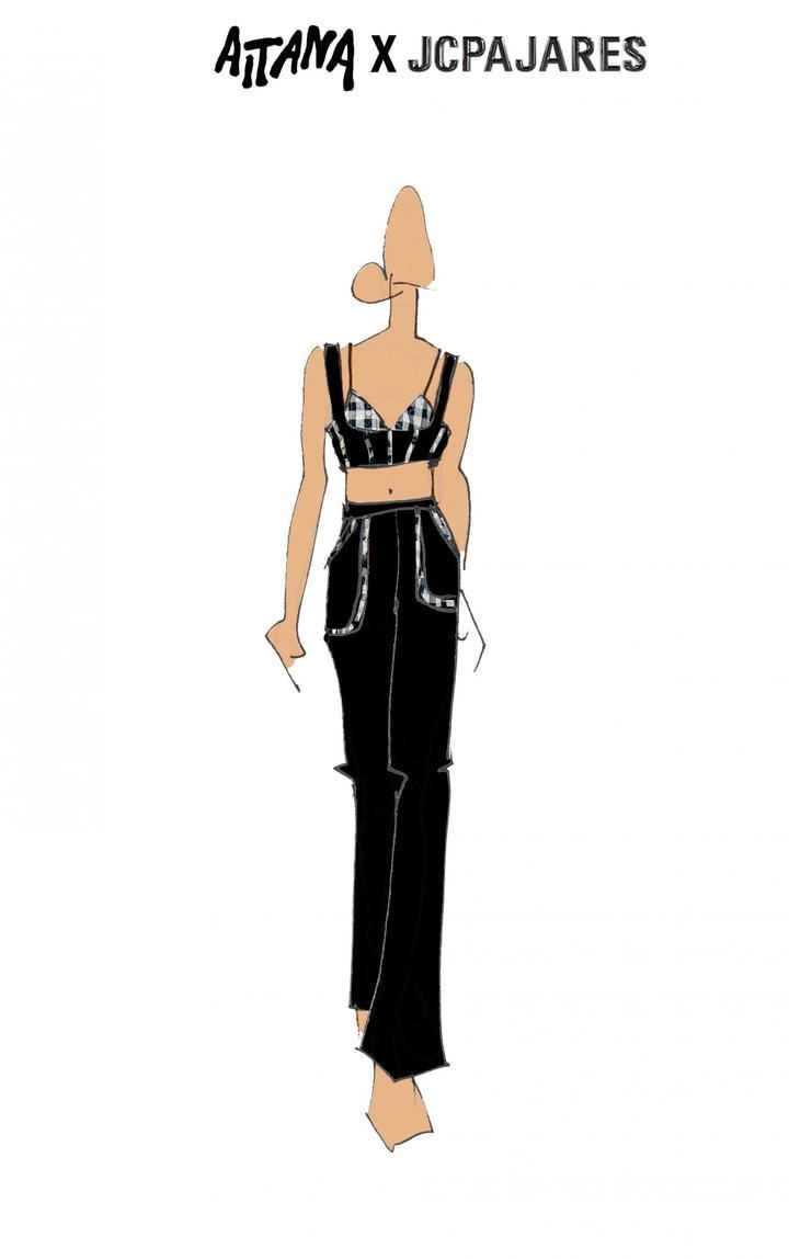 El look noventero de Aitana del diseñador guadalajareño JCPAJARES es todo lo que querrás llevar cuando vuelvas a salir de fiesta
