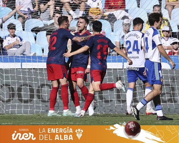 El Alba puntúa en Zaragoza en un partido que bien pudo ganar