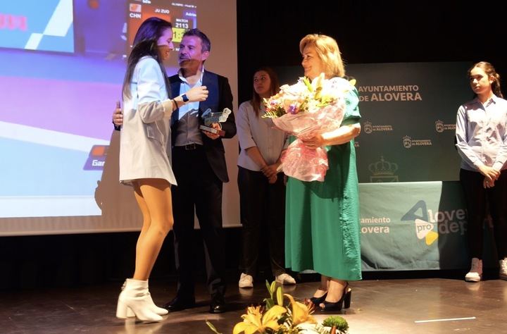 Alovera celebró sus premios del deporte con presencia olímpica