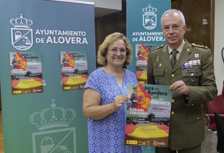 Alovera preparada para recibir al ejército este sábado con la jura de bandera civil y una muestra para los vecinos