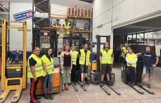 Finaliza el proyecto formativo de logística del Ayuntamiento de Alovera para los vecinos desempleados