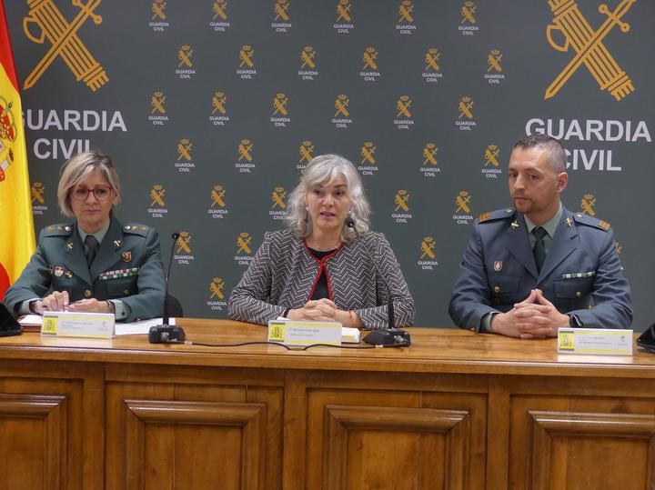 La Guardia Civil desmantela en Guadalajara un grupo criminal de aluniceros dedicado al robo en bares