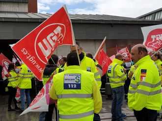 Los sindicatos "entran en cólera" podr el momento actual que soportan las ambulancias en CLM