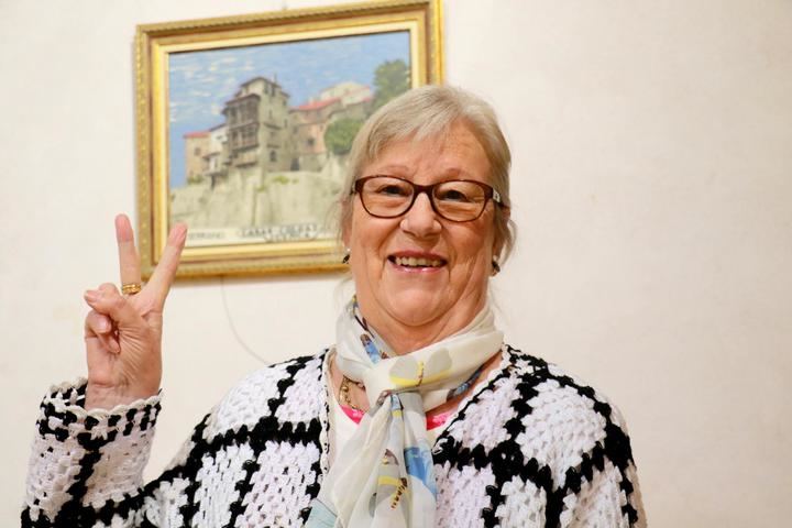 El punto de cruz de Amelia Serrano, hasta el 31 de mayo en el Espacio Cultural El Molino